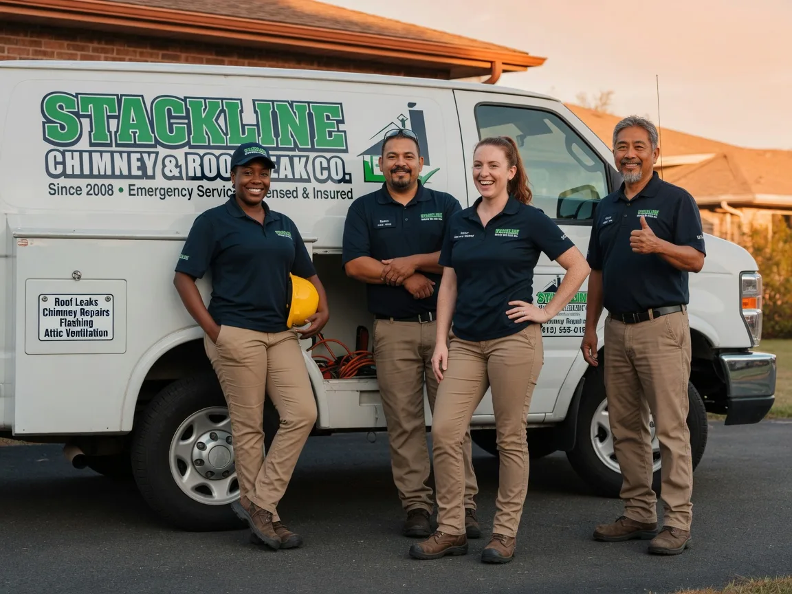 Chimney flashing repair company in Freeport, ME
